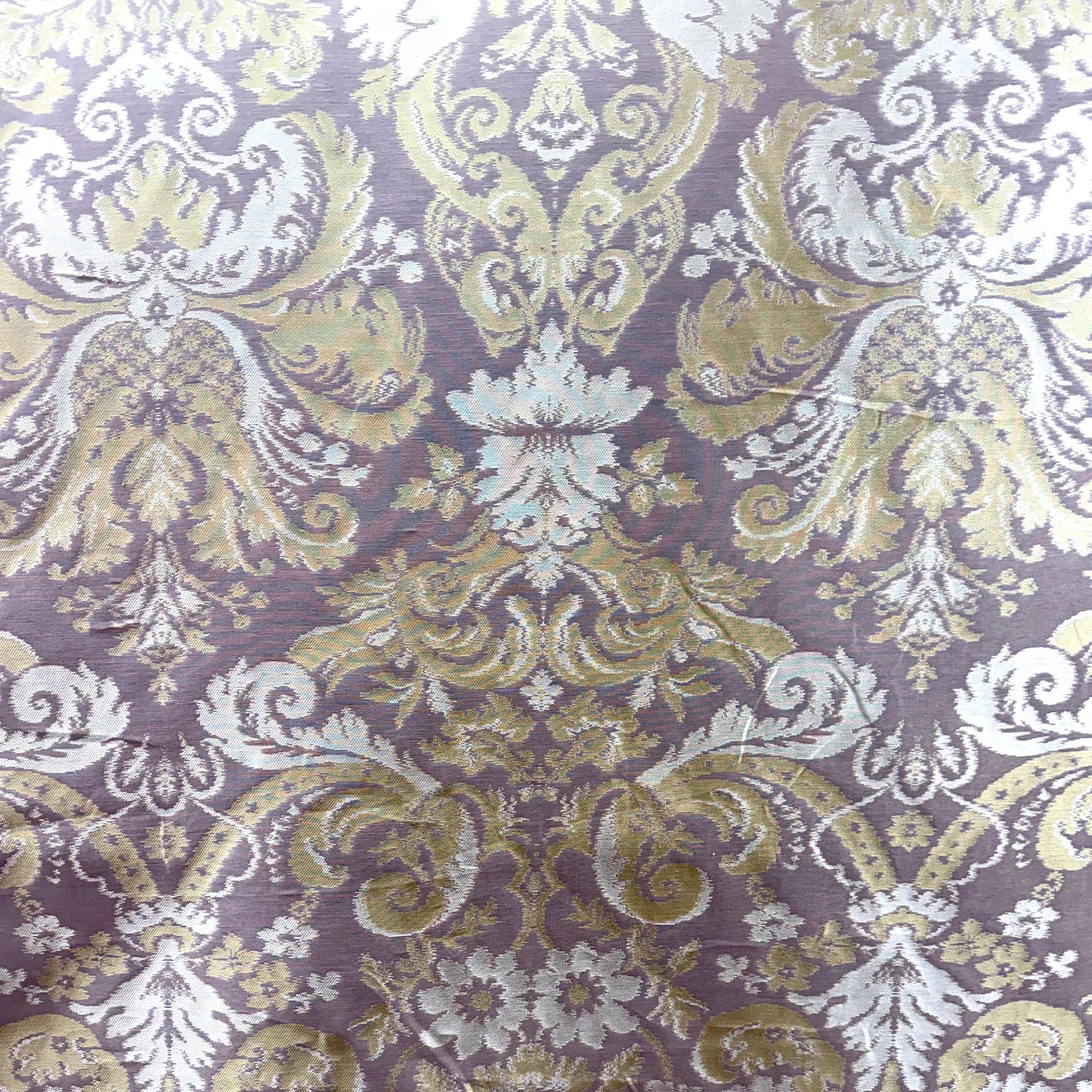 Purple and Gold Damask LP