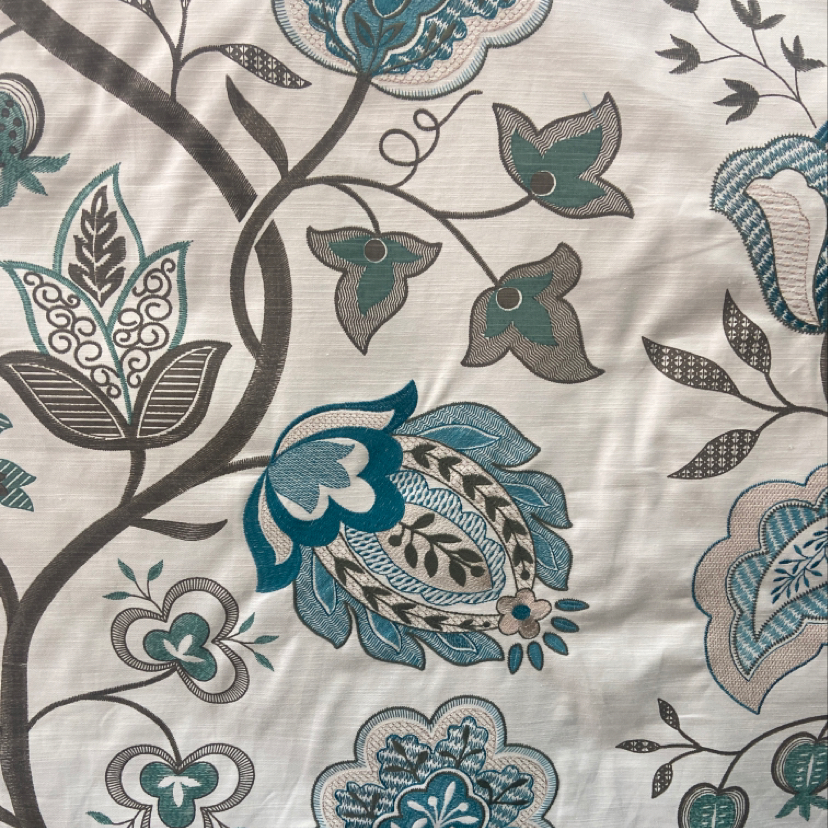 Fabricut Ballad Floral Teal