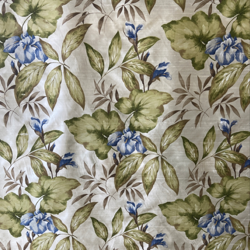 Printed Floral Silk 