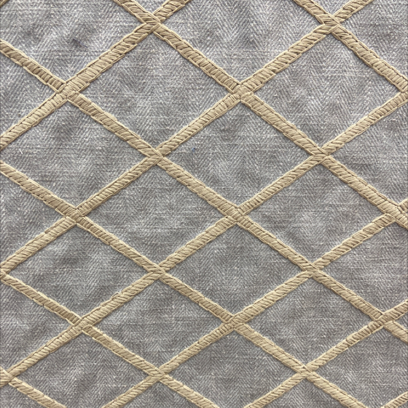 Embroidered Geometric