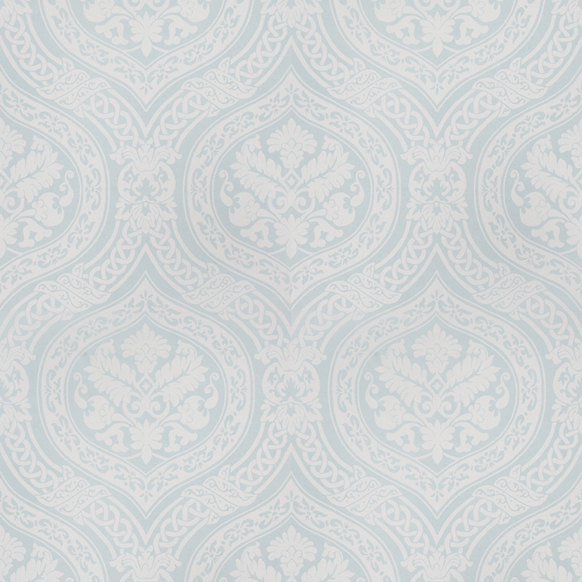 Vervain Formentino on Satin Aqua