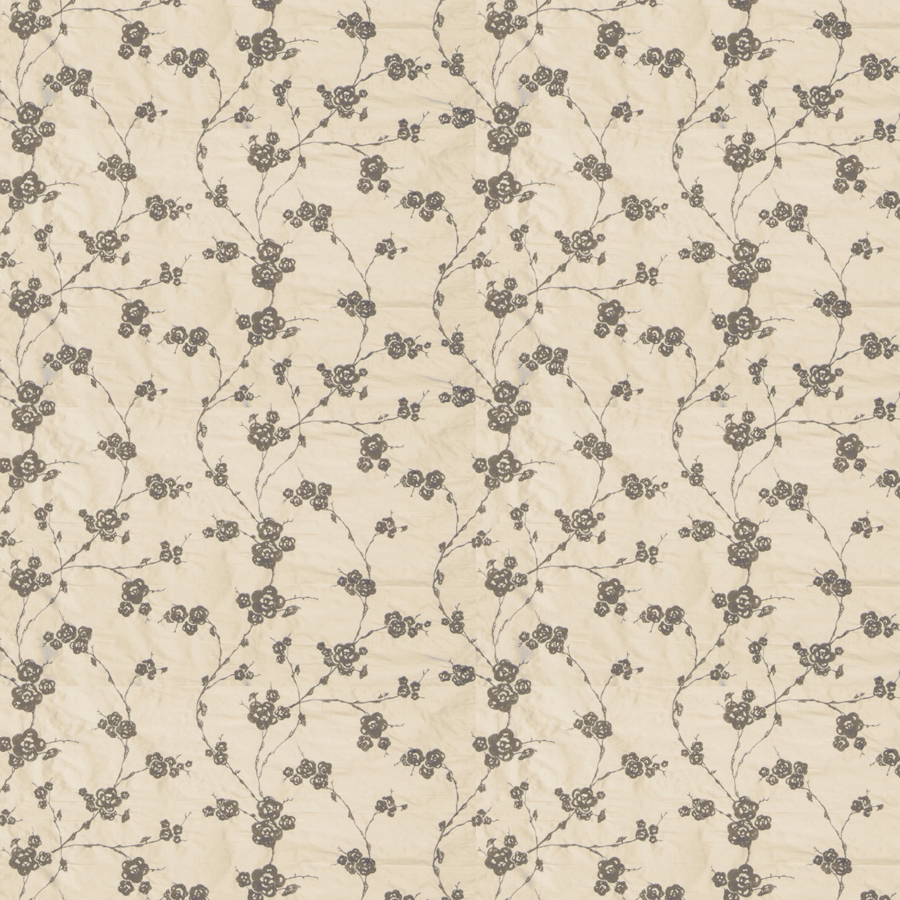 Fabricut Reeves Floral Pewter