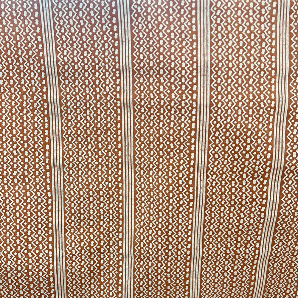 Fortuny Tapas Stripe Bittersweet & Warm White 