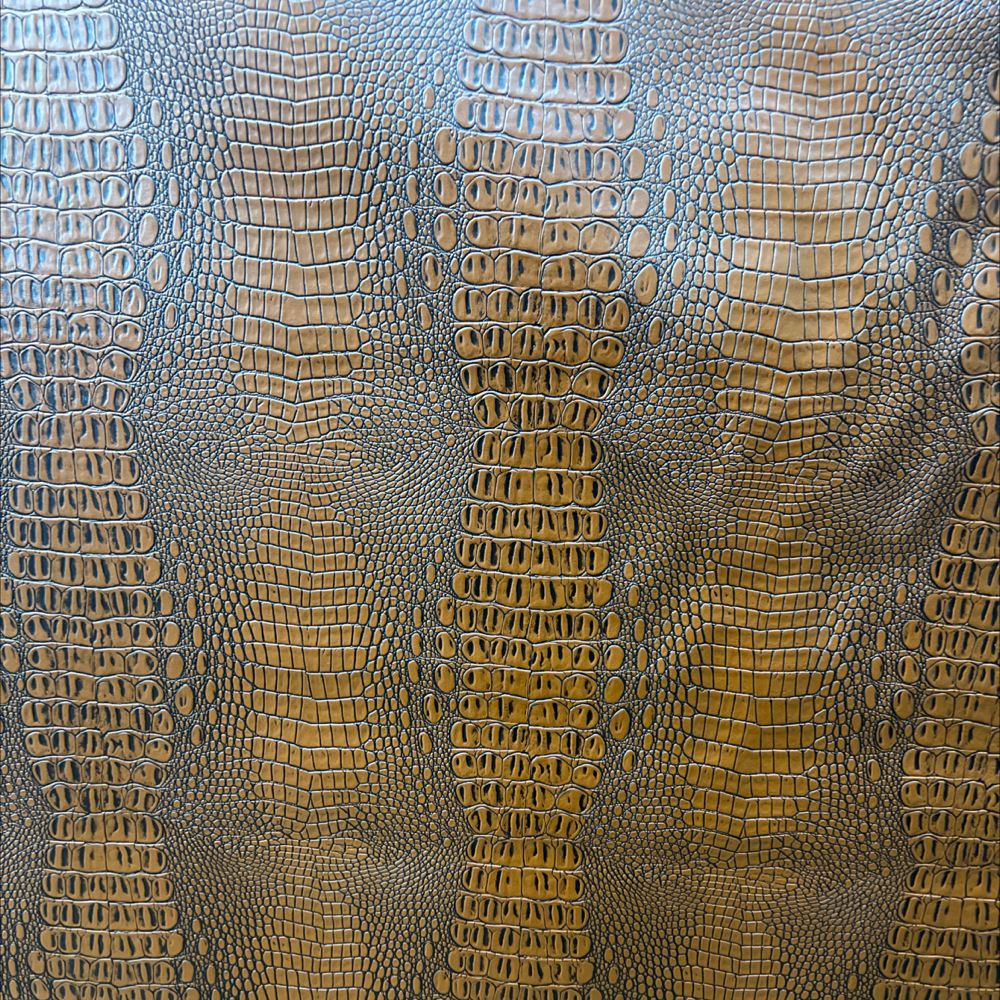 Brown Crocodile Vinyl