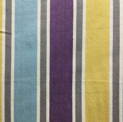 Clarence House Pippin Stripe Purple Bin 8B