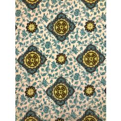 10 Yards Nature Animal Embroidered Print Fabric