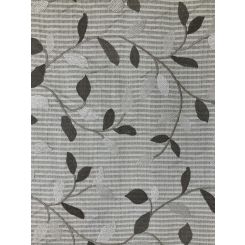 5 1/2 Yards Floral Nature Woven Embroidered Fabric