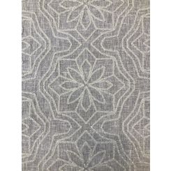 5 1/2 Yards Geometric Embroidered Fabric