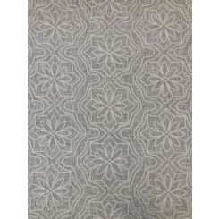 8 Yards Geometric Embroidered Fabric