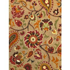 10 Yards Nature Floral Print Woven Fabric