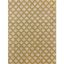 2 Yards Diamond Medallion Woven Fabric
