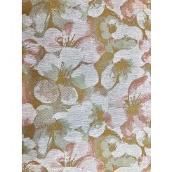 8 1/2 Yards Floral Nature Woven Fabric