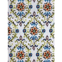 3 Yards Floral Nature Print Fabric