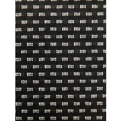 1 3/4 Yards Textured Geometric Embroidered Fabric