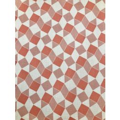 4 Yards Geometric Diamond Woven Print Fabric