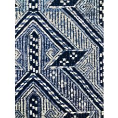 2 1/4 Yards Geometric Textured Woven Print Fabric