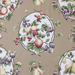 19 1/2 Yards Floral Print Fabric