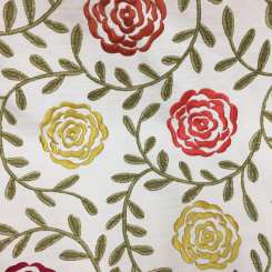 Fabricut Florian Terra Cotta (A)