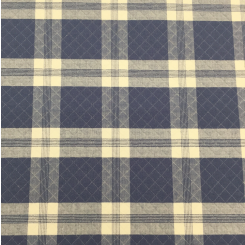 9 Yards Diamond Plaid/Check Print Woven Fabric