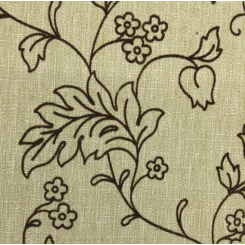 5 Yards Floral Textured Woven Fabric