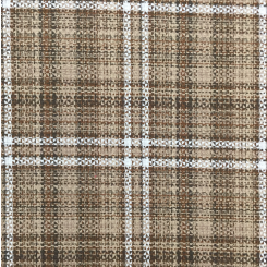 10 Yards Plaid/Check Textured Woven Fabric