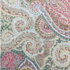 2 1/2 Yards Paisley Print Fabric