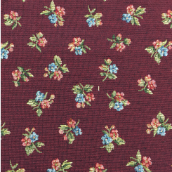3 3/4 Yards Floral Woven Fabric