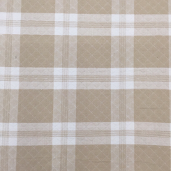 3 1/4 Yards Plaid/Check Matelasse Fabric