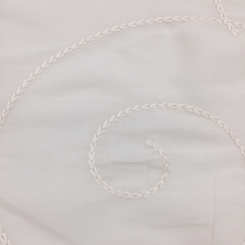 2 Yards Geometric Embroidered Fabric