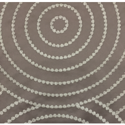 10 Yards Geometric Embroidered Fabric