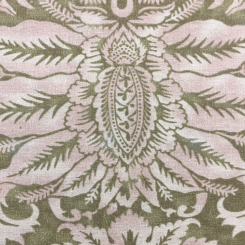 2 3/4 Yards Damask Print Fabric