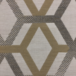 2 1/2 Yards Geometric Woven Fabric