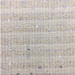 10 Yards Metallic Polka Dots Woven Fabric