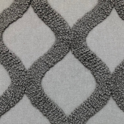 9 1/4 Yards Abstract 100% Cotton Embroidered Fabric