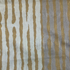 7 Yards Metallic Stripe Sheer Fabric