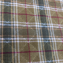 10 1/4 Yards Plaid/Check Woven Fabric