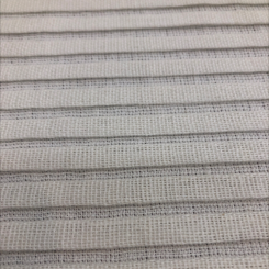 6 Yards Stripe Textured 100% Polyester Fabric