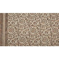 Fortuny Maori Tang Brown, Tan, Black & Pale Beige 