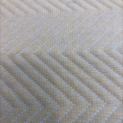 3 1/2 Yards Chevron 100% Cotton 100% Polyester Fabric