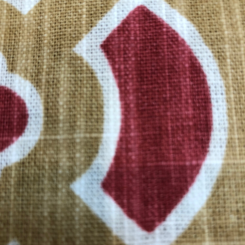 4 Yards Medallion 100% Cotton Print Fabric