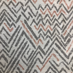 10 Yards Abstract Geometric 100% Linen Fabric