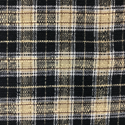 7 Yards Plaid/Check Textured Woven Fabric