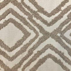 9 Yards Diamond Geometric Chenille Fabric