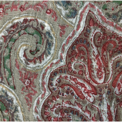 2 1/2 Yards Abstract Geometric Print Fabric