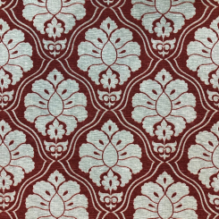 9 1/4 Yards Damask Diamond Print Woven Fabric