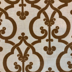 3 1/2 Yards Damask Geometric Woven Fabric