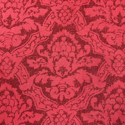 1 3/4 Yards Diamond Floral Print Woven Fabric