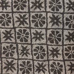 2 3/4 Yards Abstract Diamond Woven Fabric