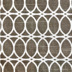 5 Yards Abstract Geometric Print Woven Fabric