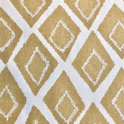 10 Yards Abstract Diamond Embroidered Woven Fabric